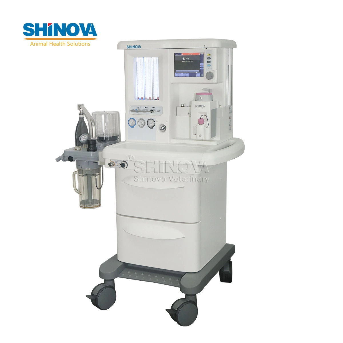 Hospital and Clinic Medical Trolley Veterinary Anesthesia Machine Anemax-A4