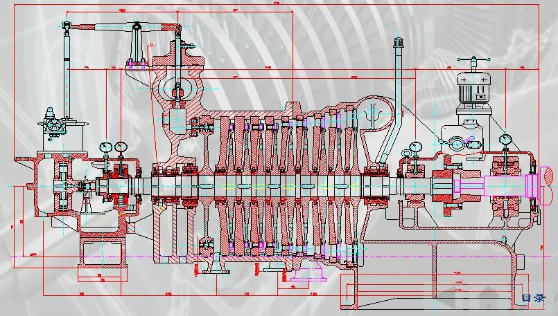 Condensing Steam Turbine CE Approved