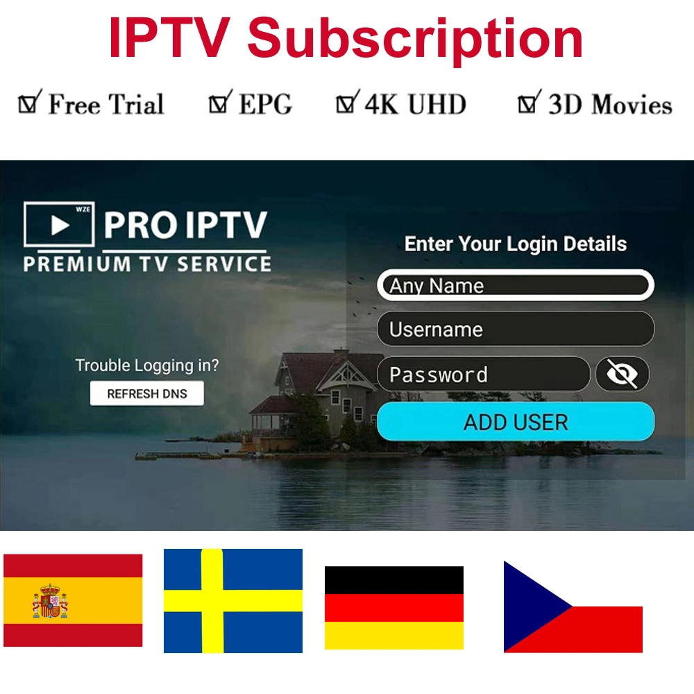 Mejor ex Yu IPTV España Suecia IPTV 12 meses m3u SUECIA Grecia Checa Android XXX m3u VLC Free Test Español IPTV