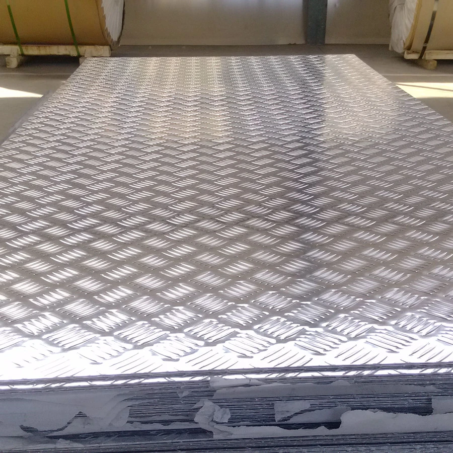 Pointer Diamond Embossed Checker Aluminium Al Alloy Plate ASTM 1100 3003 5083h32 1xxx 3xxx Series Price Five Bars Chequered Aluminum Sheet