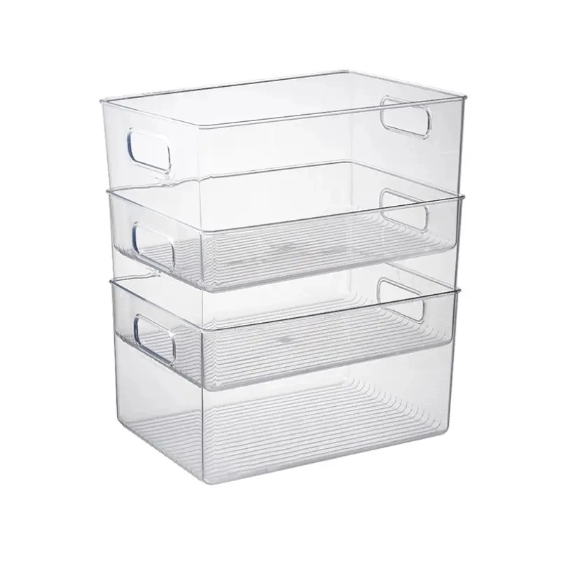 Home Clear Organizer Multi-Purpose Slide-out for Vanity Counter Kitchen Pantry Storage Container