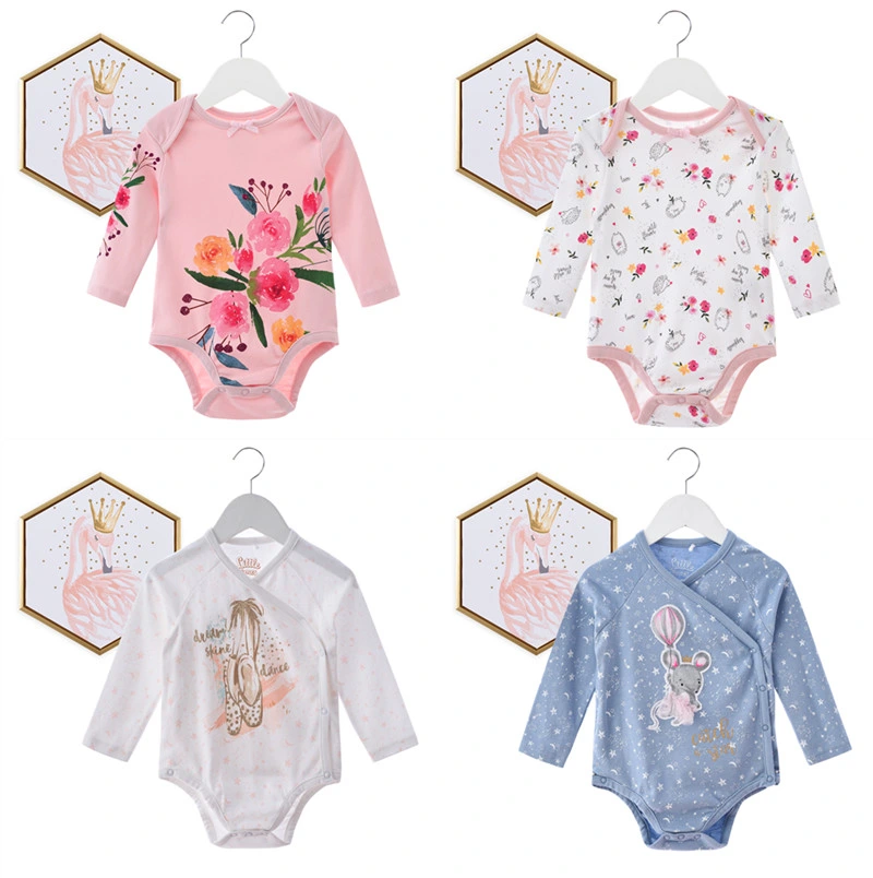 100% Combed Cotton Casual Fashion Print Baby Garment / Baby Overall