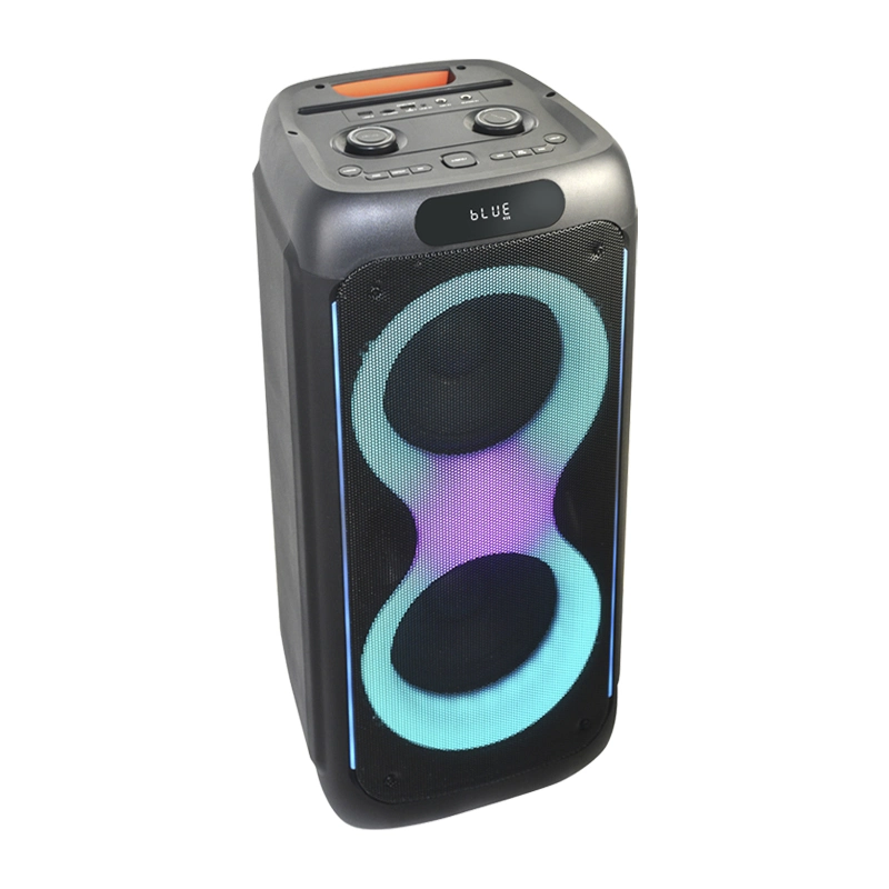 Temeisheng Novo Alto-falante Portátil de Caixa de Festa HiFi Trolley Bluetooth Sem Fio de 80W