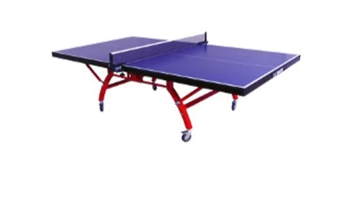 Indoor Advanced Roll-Away pliage double table de tennis, ping-pong Accueil Salle de gym de l'équipement