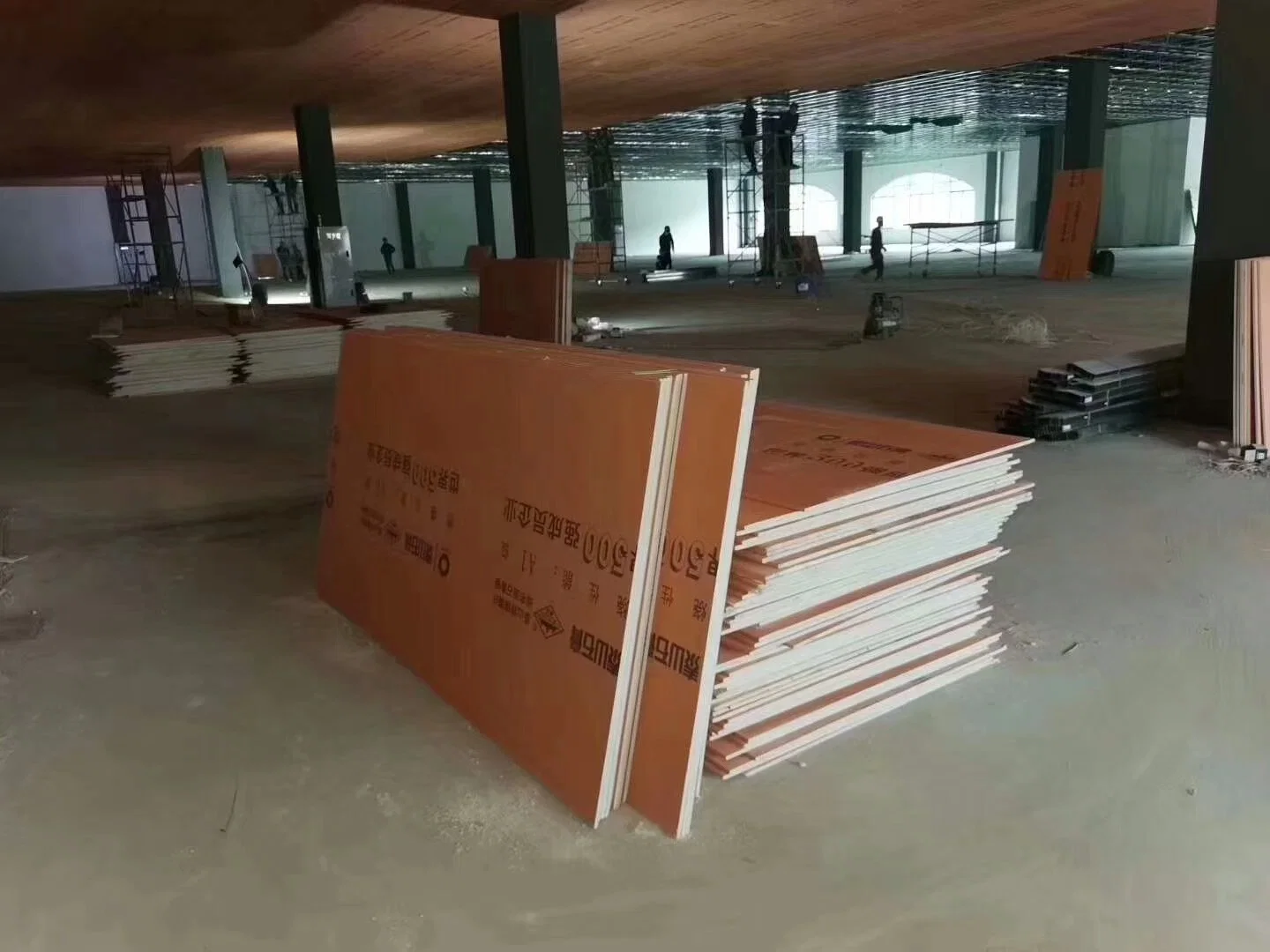 High Quanlity Lower Price More Stronger A1 Degree Fireproof Fiberglass Faced Gypsum Board Building Material Drywall Project 2400*1200*10mm Plaser Board