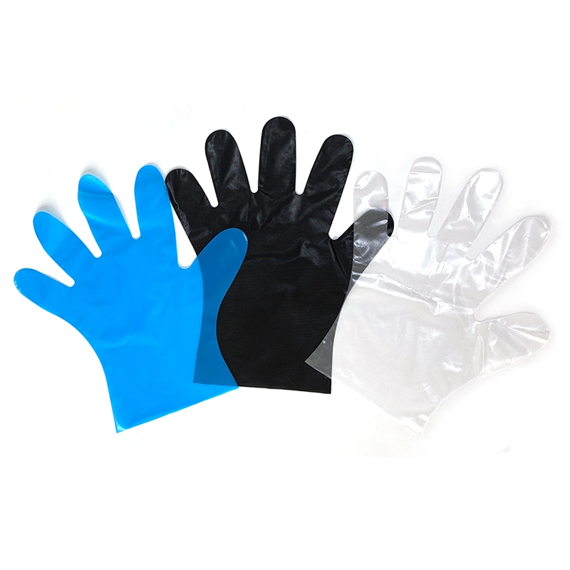 Factory Custom HDPE/LDPE/CPE/TPE Plastic Cleaning and Protective Gloves