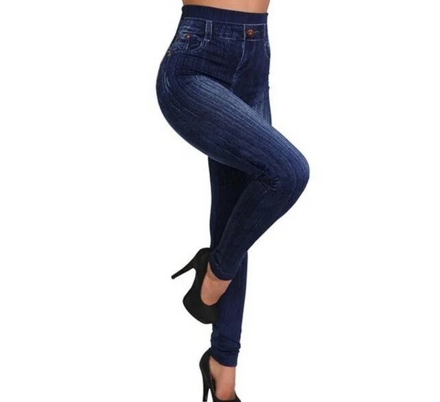 The Latest Hot Sale Summer Thin Skinny Jeans Leggings (17007)