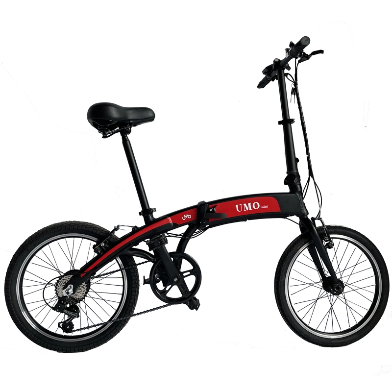 CE Guangdong Factory Alloy Aluminum Electric Bicycle V-Brake Foldable Ebike
