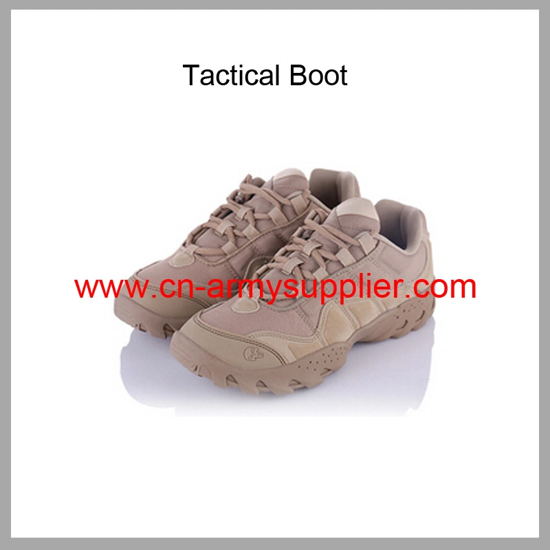 Wholesale Cheap China Army Brown Military Police Training Desert Shoes