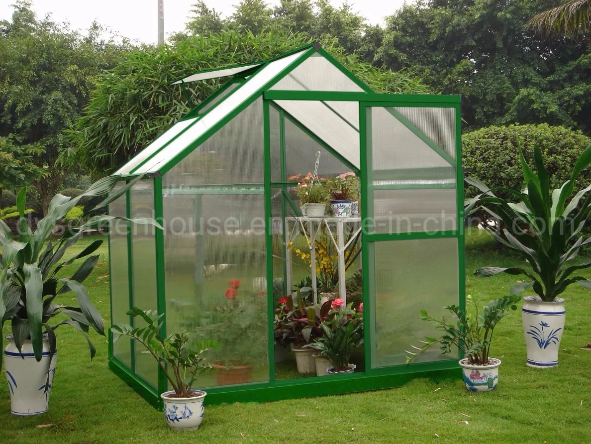 New Products Aluminium Frame Polycarbonate Grow Tent Greenhouse Rdga0604-4mm