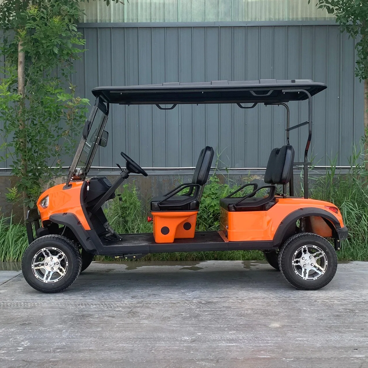 4 Wheel Disc Brake 4 Seater Electric Golf Cart for Hunting Usage