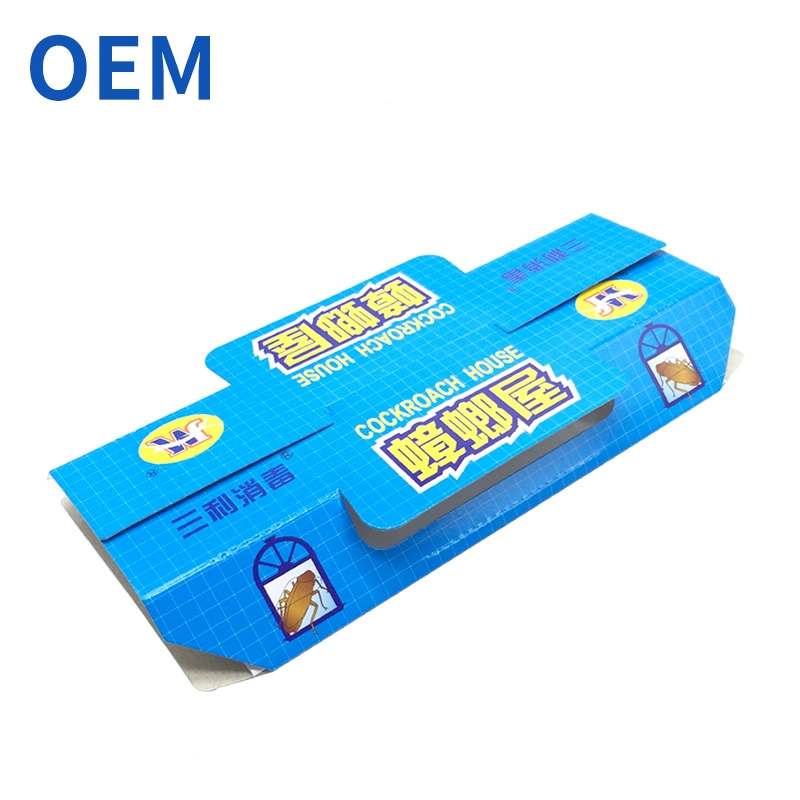 Factory Wholesale OEM Insect Trap Cockroach Killer with Bait Cockroach Glue Trap