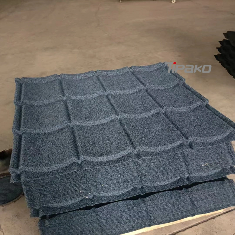 2022 Corrugated Galvanized Zinc Roof Sheet Stone Coated Metal Roofing Sheet Milano Roof Sheet