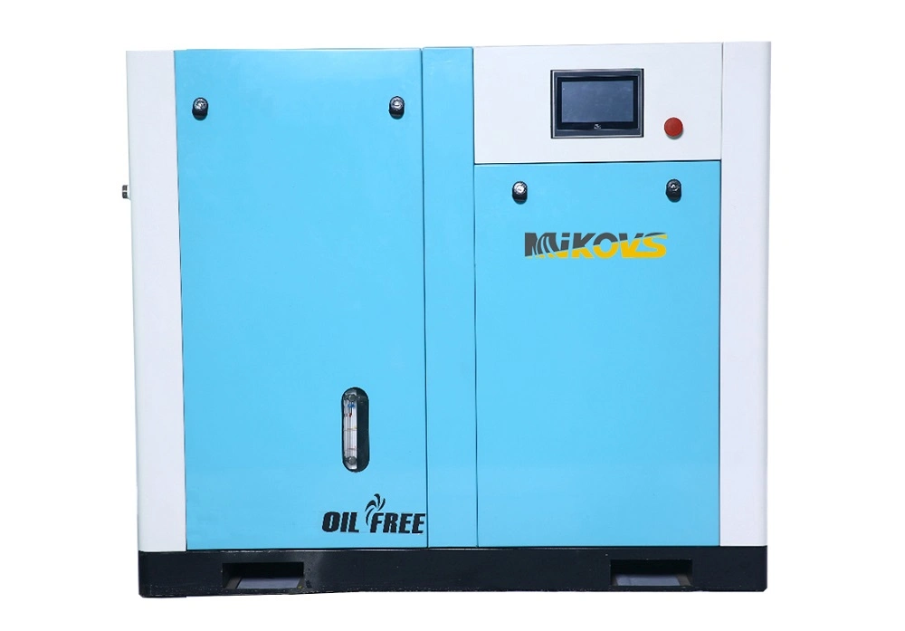 Metal Factory 160 Cfm Air Compressor Sell Well Oil Free Oxygen Cylind Fill Compressor Water Lubrication Oil Free Single Screw Air Compressor