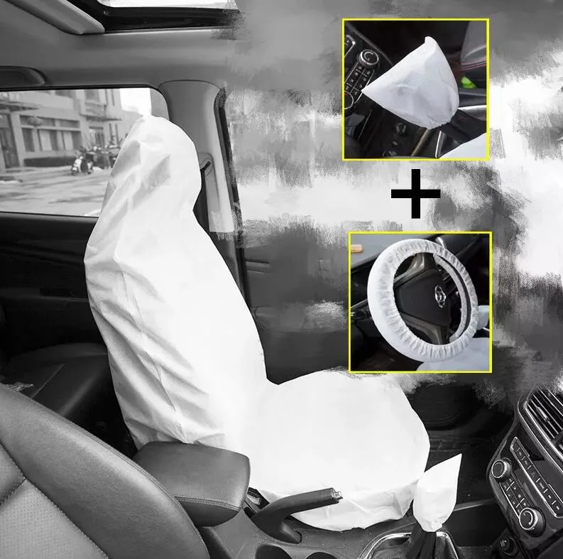 Auto Seat Cover Raw Material Spunbond Nonwoven Fabric for Disposable Airline Taxi Train Car Bus Seat Cover