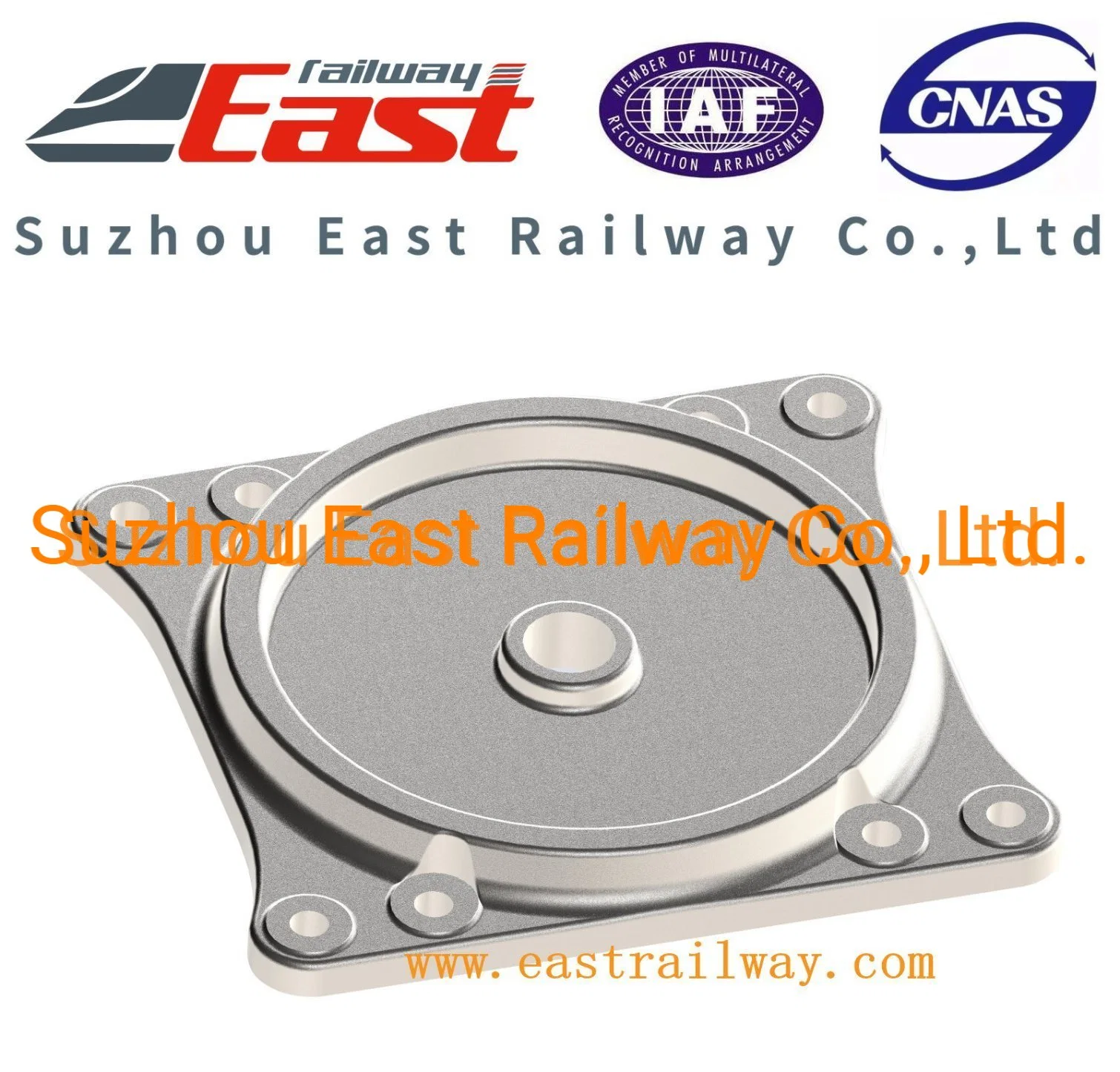 Forging Center Plate for Railway Freight Wagon