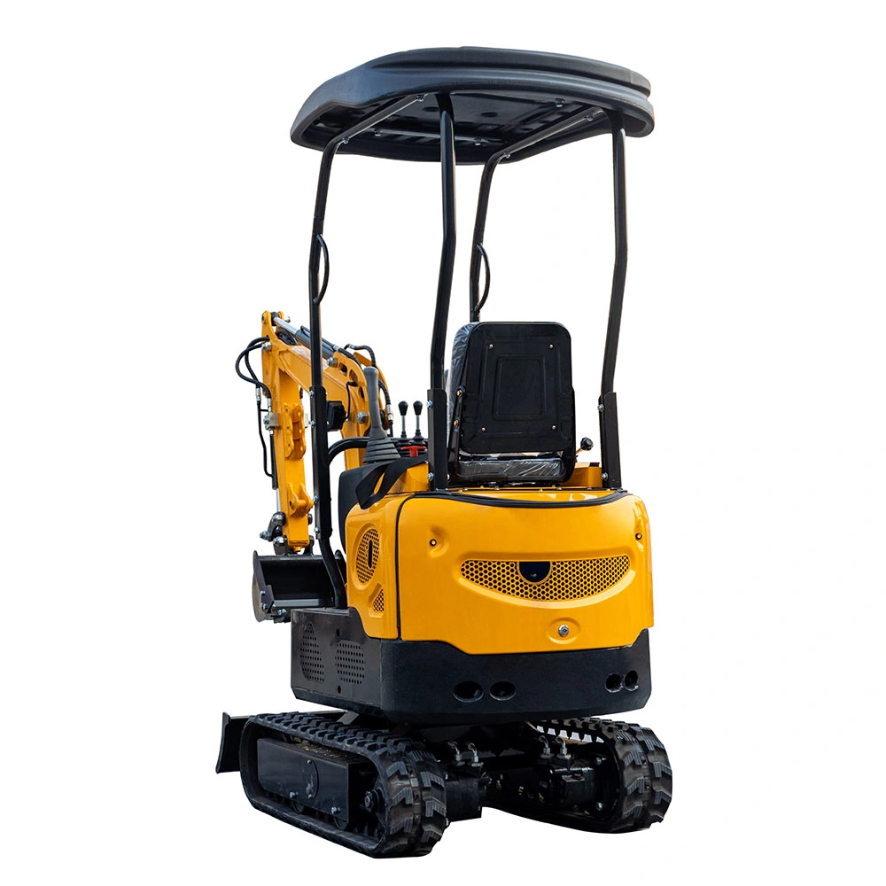 1000kg Mini Excavator Small Track Digger Earthmoving Equipment for Sale