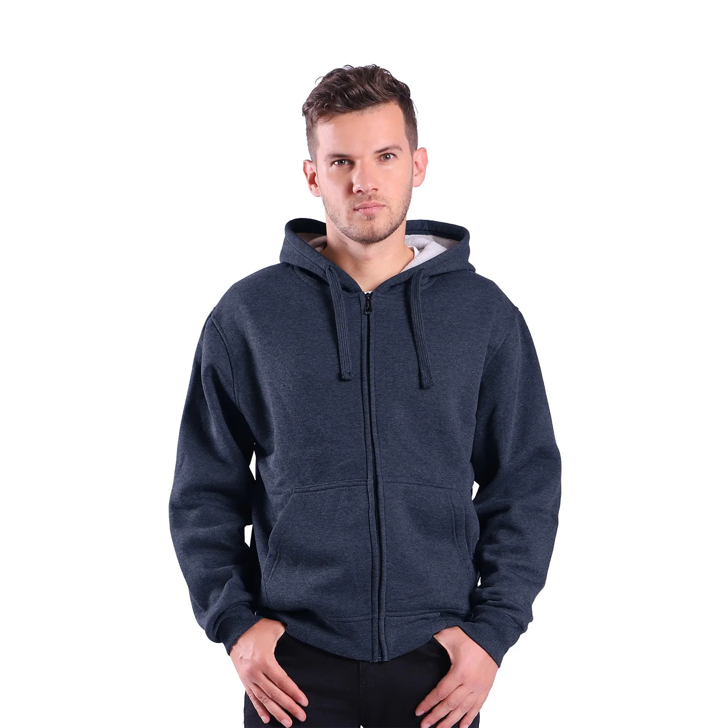 High quality/High cost performance  Men&prime; S Hooded Winter Clothing Coat Sport Wear Varsity Classic