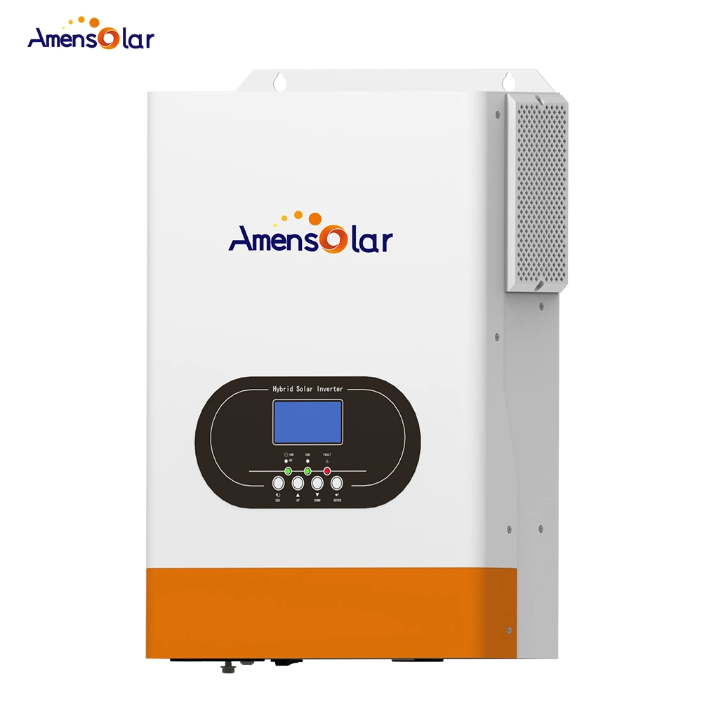 Amensolar MPPT 5 квт 230 В для Европы Power off Grid 48V IP65 Чистая синусоида инвертор гибридный инвертор солнечной энергии солнечного инвертор 5 КВА инвертор солнечной инвертирующий усилитель мощности