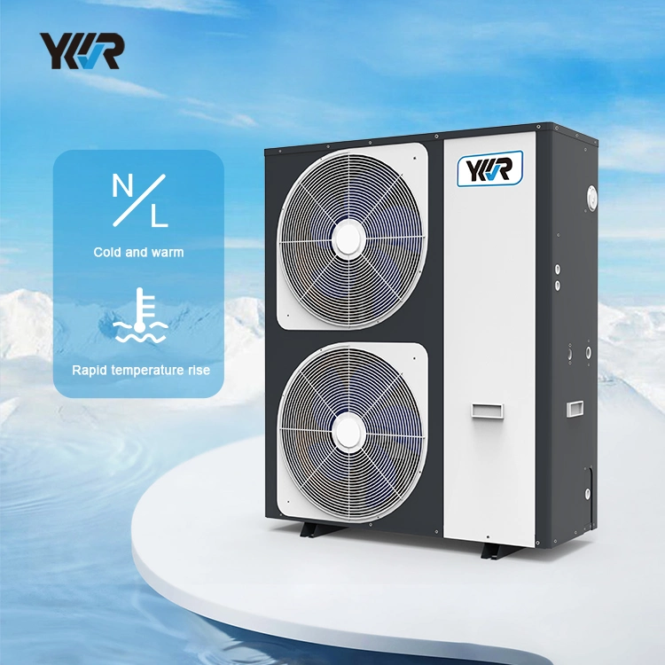 Ykr New Design 11kw 13kw 14kw Air to Water Heat Pump DC Inverter Monoblock Water Heater with Cooling