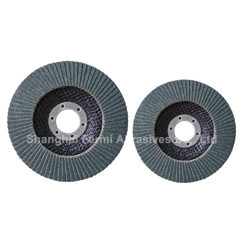 T27 7" 180X22mm Zirconia Alumina Polishing Flap Discs in 80 Grit