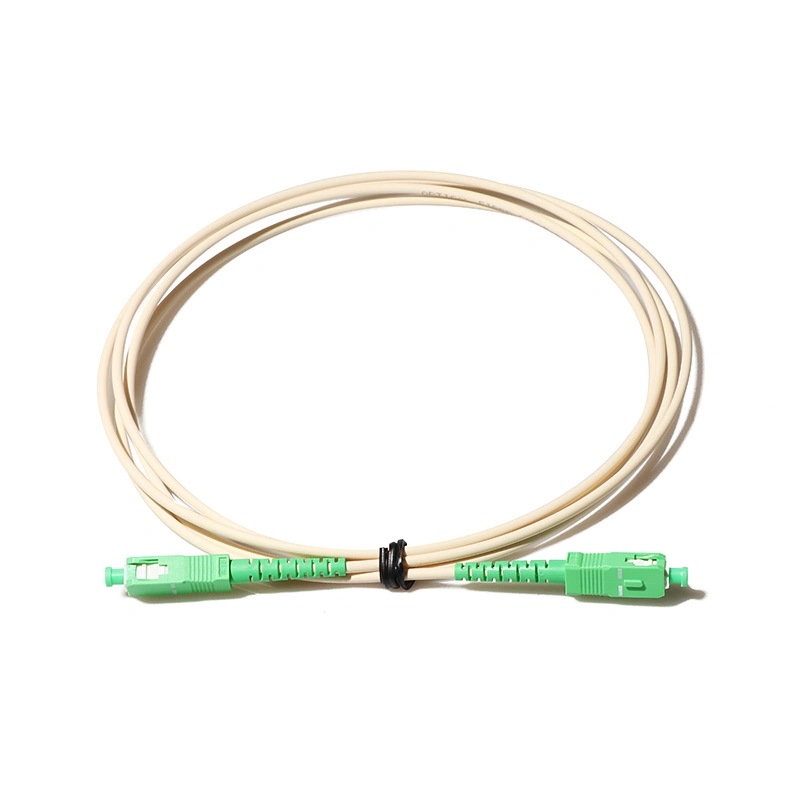 Cabo de fibra ótica SC/APC para SC APC Símplex/Dúplex G652D cabo multimodo de fibra óptica monomodo/Patchcord Óptico