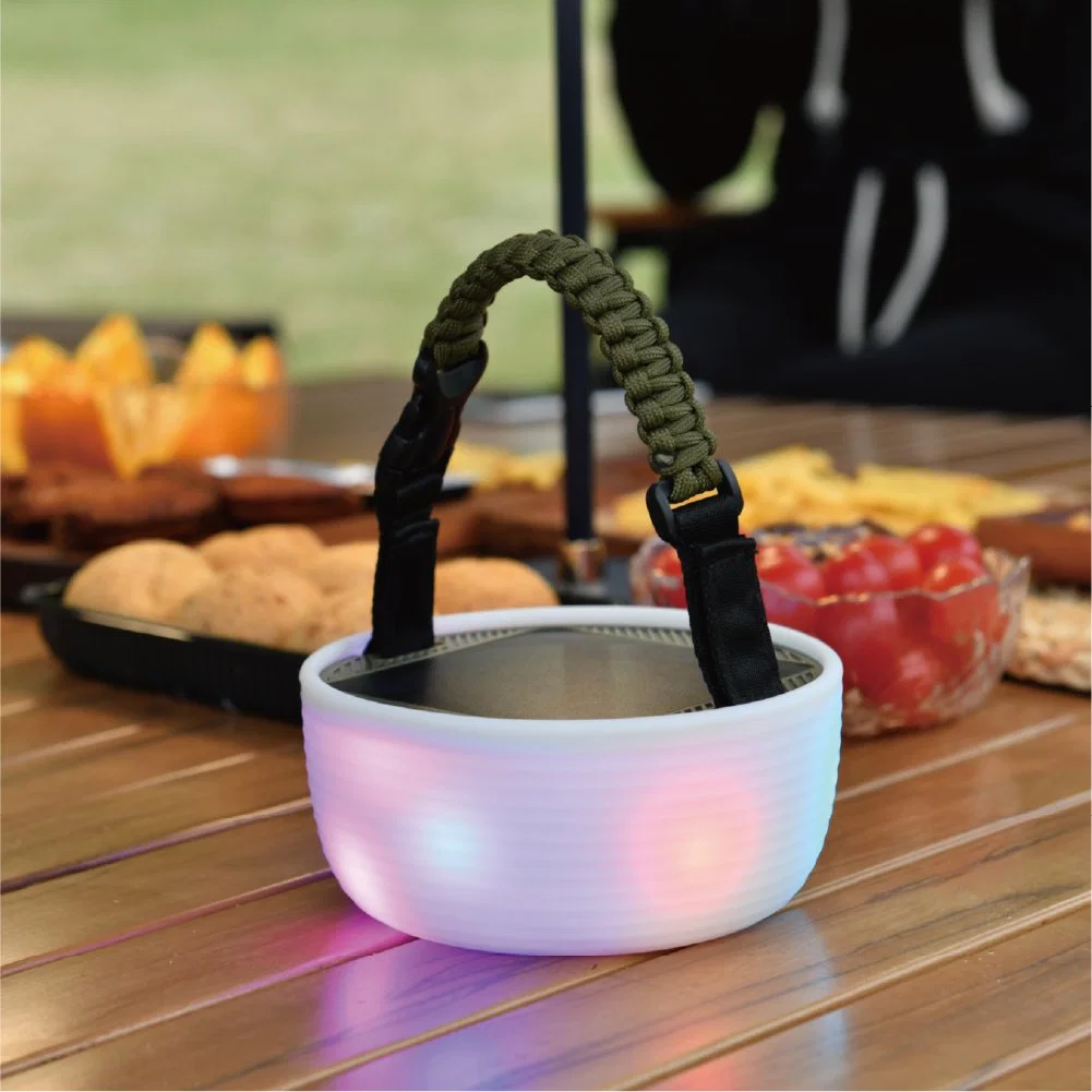 Luzes de campismo LED USB recarregáveis luzes de chamas Camping novo Design Iluminação exterior de lanterna suspensa