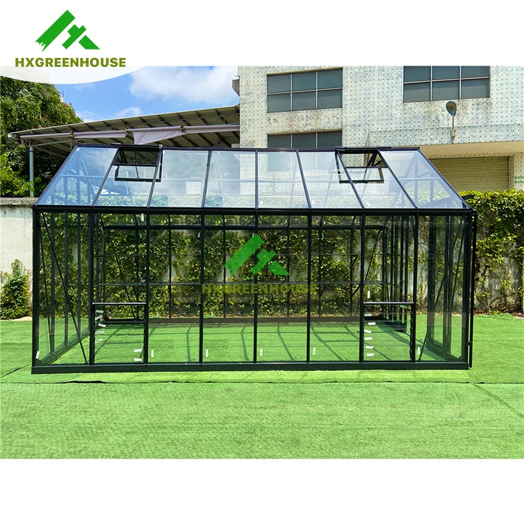 Solar Glass Greenhouse Kits Accessories Multi-Span Greenhouses