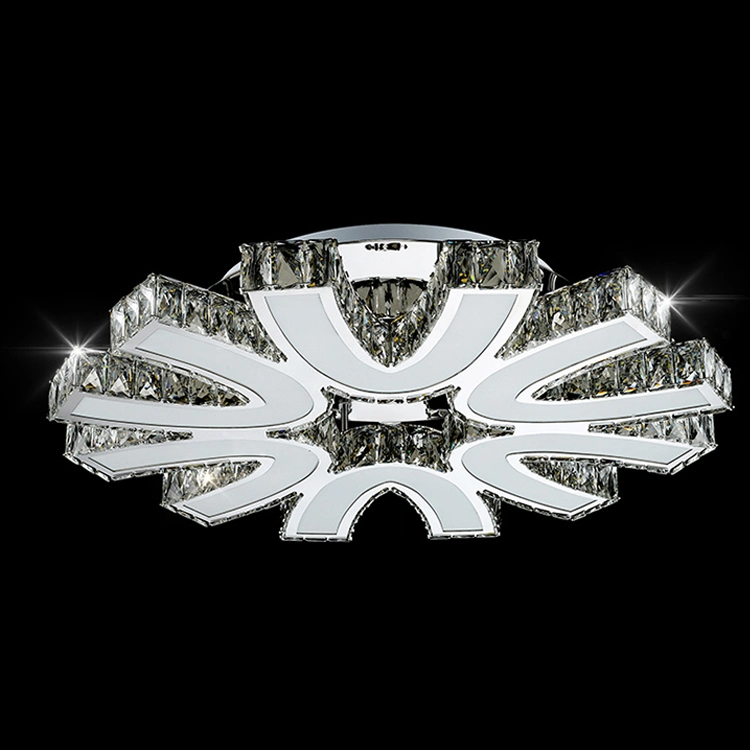 Modern K9 Crystal Handmade Indoor Crystal Chandelier Hotel Project Lamp