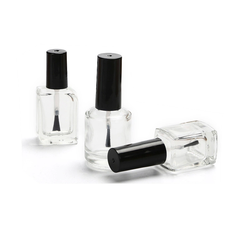 Mayorista/Proveedor Custom Empty 5ml 10ml 12ml 15ml Gel Nail de vidrio Frascos de pulido con cepillo