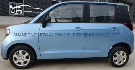 Small 4 Wheel Rhd Electric Car Low Speed Vehicle with Air Condition Electric Car for Family Use