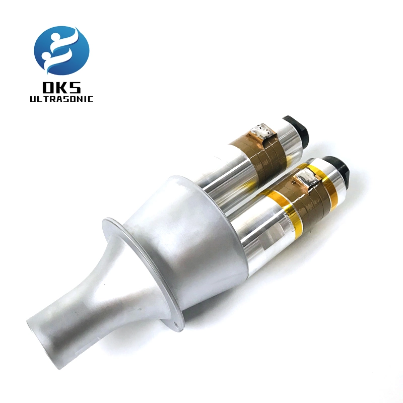 4200W 3200W Ultrasonic Transducer Converter 15K Low Frequency Ultrasonic Plastic Welding Transducer