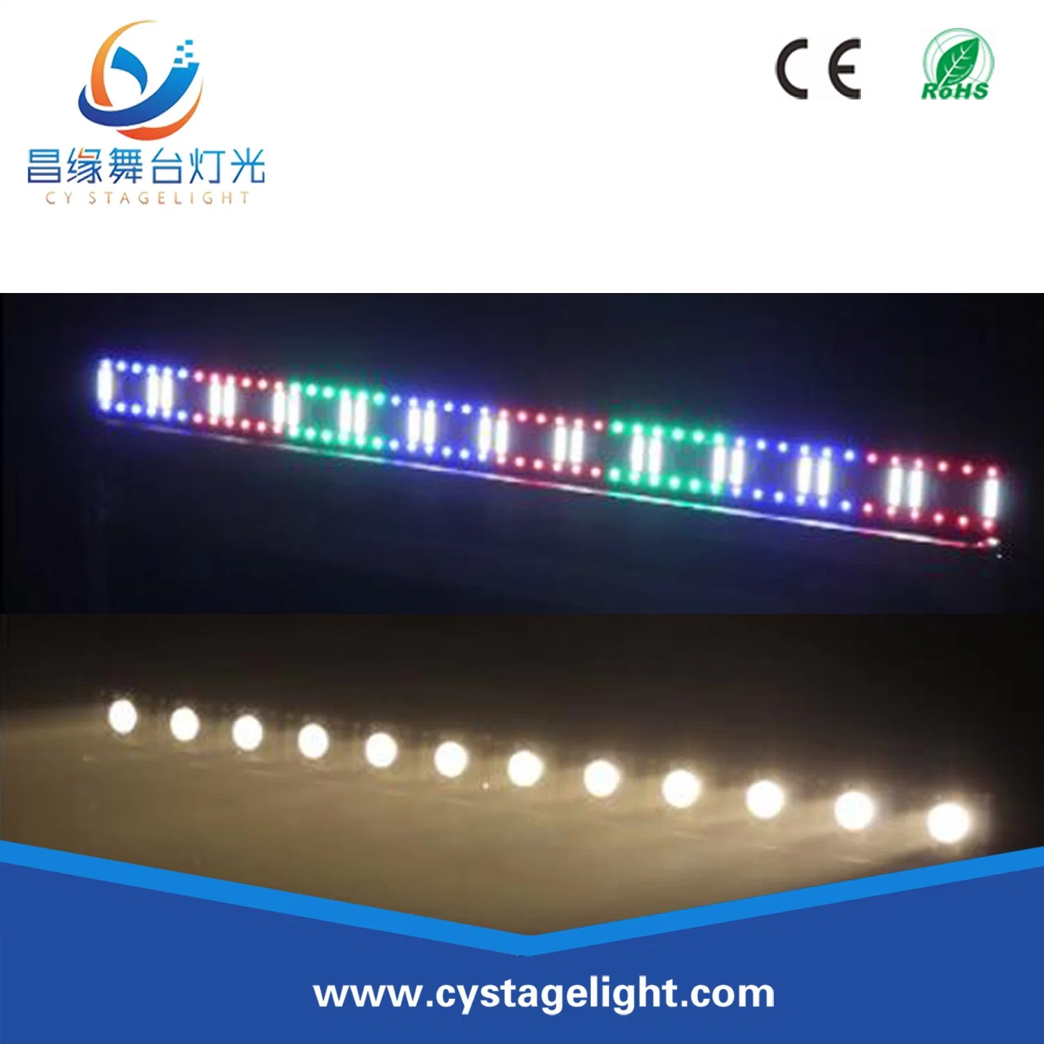 12*3W/5W LED Wall Washer Beam Light with Linear Flashing Effect