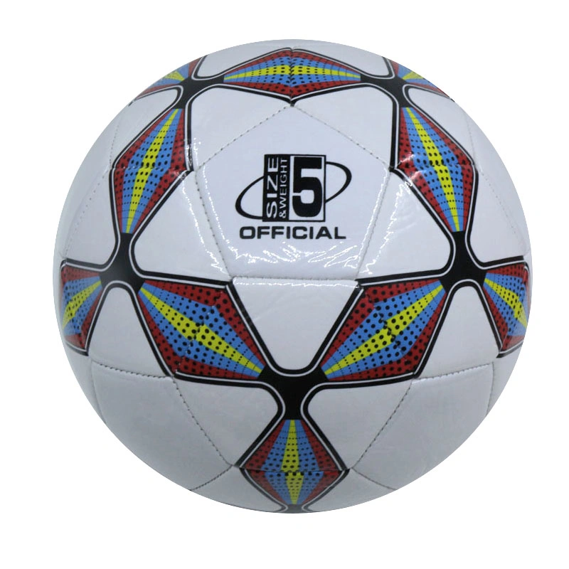 Cadeau promotionnel en PVC souple à billes taille cinq ballon de soccer