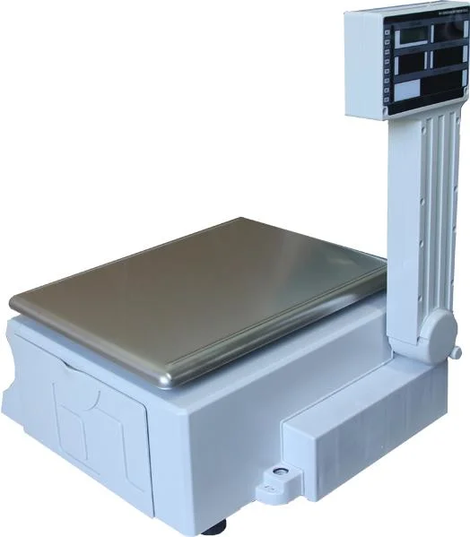 OIML TM-F Label Barcode Printing Table Scale 10kg 15kg 20kg 30kg