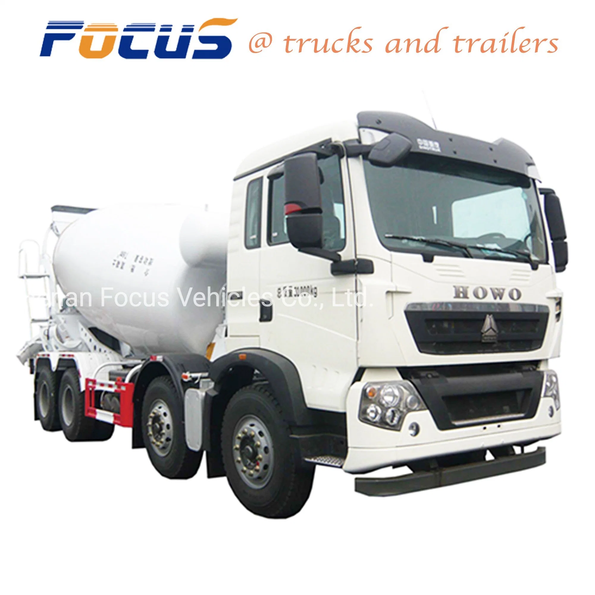 8m3 10m3 12 Cubic Meters Construction Machinery Concrete Mixer/Mixing Tank Truck