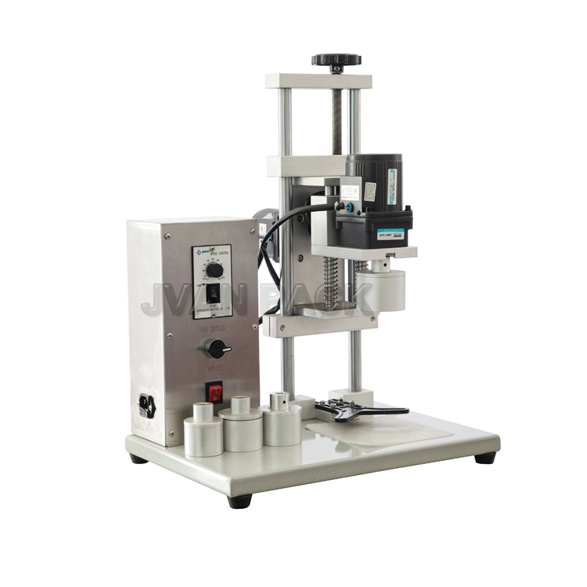 Ddx-450 Tabletop Dropper Cap Tightener Beverage Cosmetic Jar Bottle Screw Capping Sealing Machine