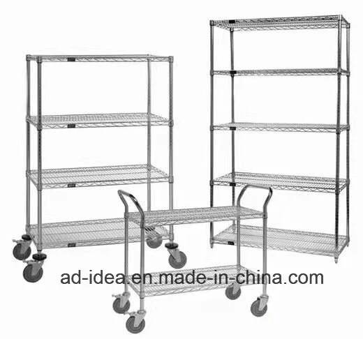 Nouvel écran de présentation sur pied en métal sur pied pour la vente au détail Support/rack/étagère pour supermarché