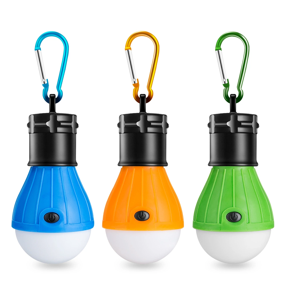 Lanterna LED portátil à prova de água luzes de suspensão Tent Lamp para campismo