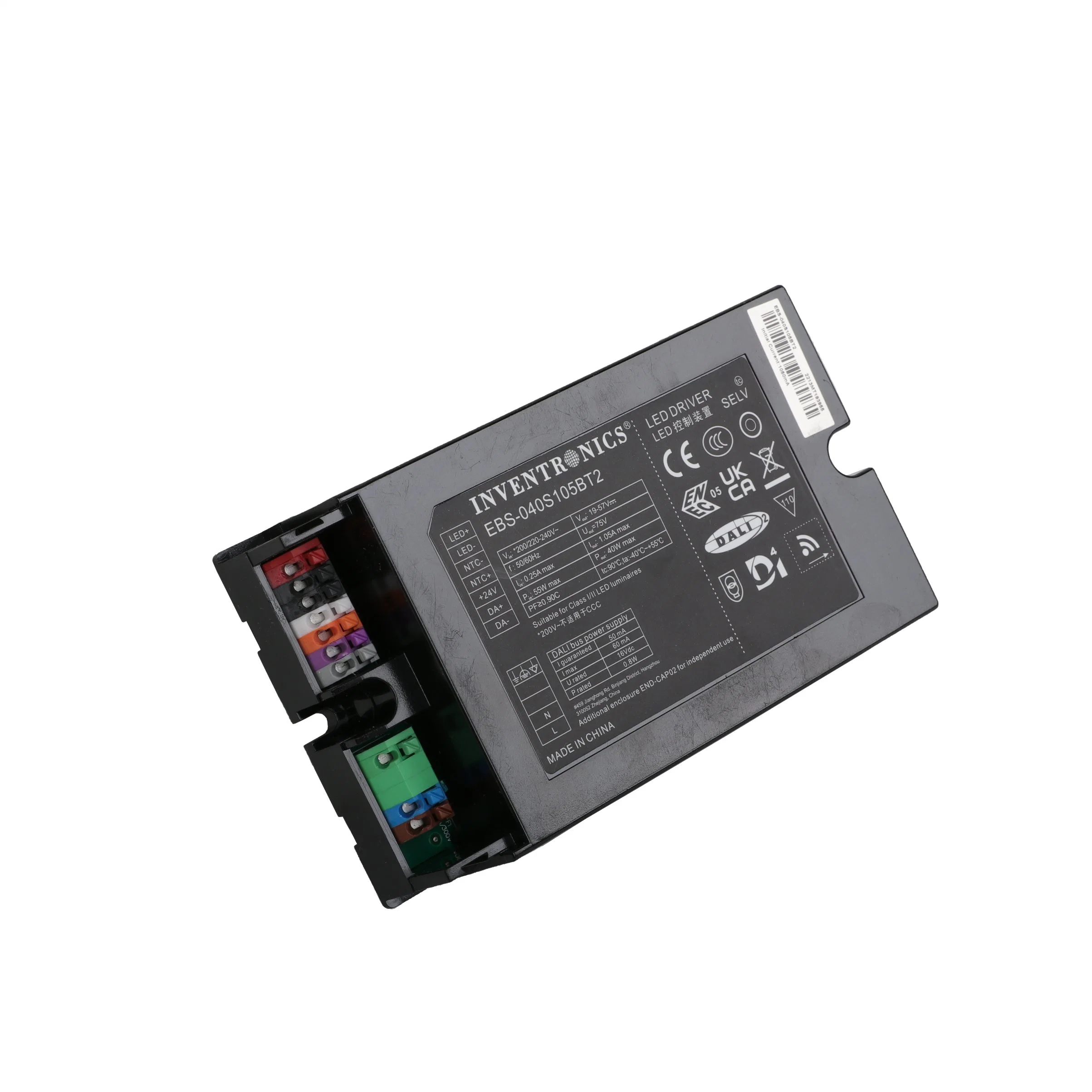 Inventronics Ebs-040s070BT2 40W de potencia constante todo el poder controlador LED regulable de 450-700mA