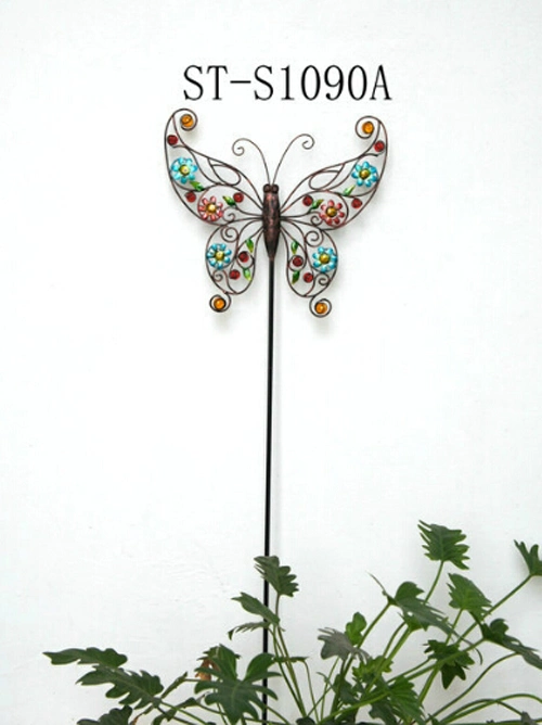 Diseño OEM Moda Mariposa Metal Artesanía