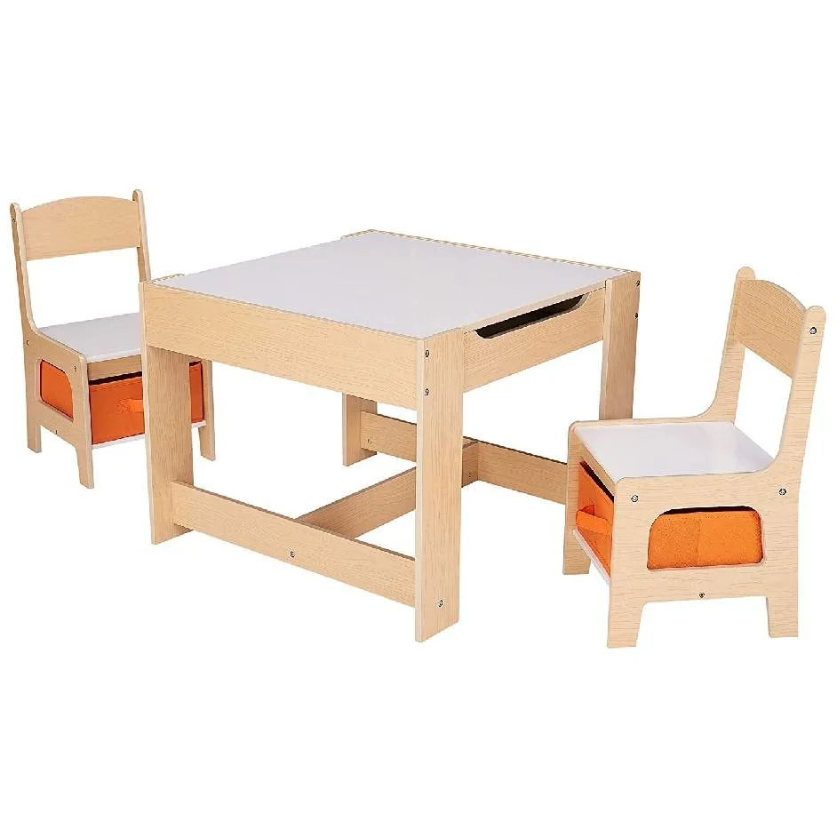 Kids Table and Chairs Wooden Play Sets