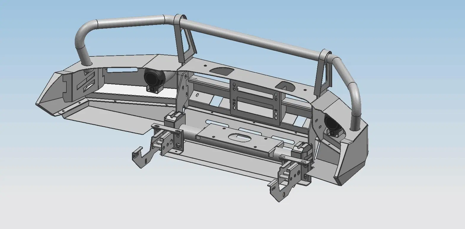 Fj Cruiser Steel Front Bumper Front Bull Bar