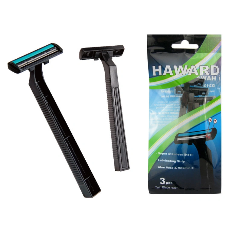 Stainless Stee Blade Twin Blade Razor Disposable Razor