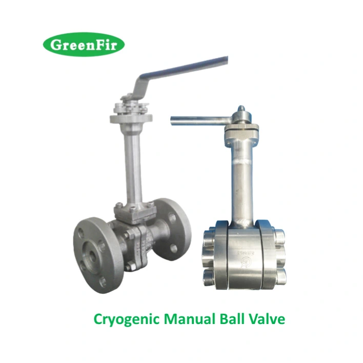 Cryogenic Pneumatic Manual Three-Way Ball Valve and Normal Temperature Ball Valve