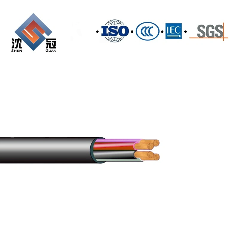 Shenguan Низкое напряжение Bttrz 4*70 Multi медный сердечник Fireproof Минерал Изолированные кабели питания для кабеля управления добычного оборудования Коммутицио Электрический Кабель, ПВХ-пленка