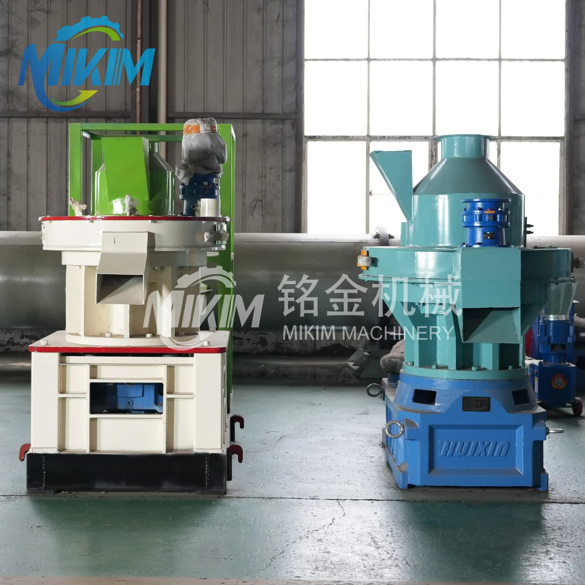 Automatic Wood Pellet Machine Sawdust Pellet Machine Biofuel Straw Grass Fuel Biomass Pellets Processing Machinery