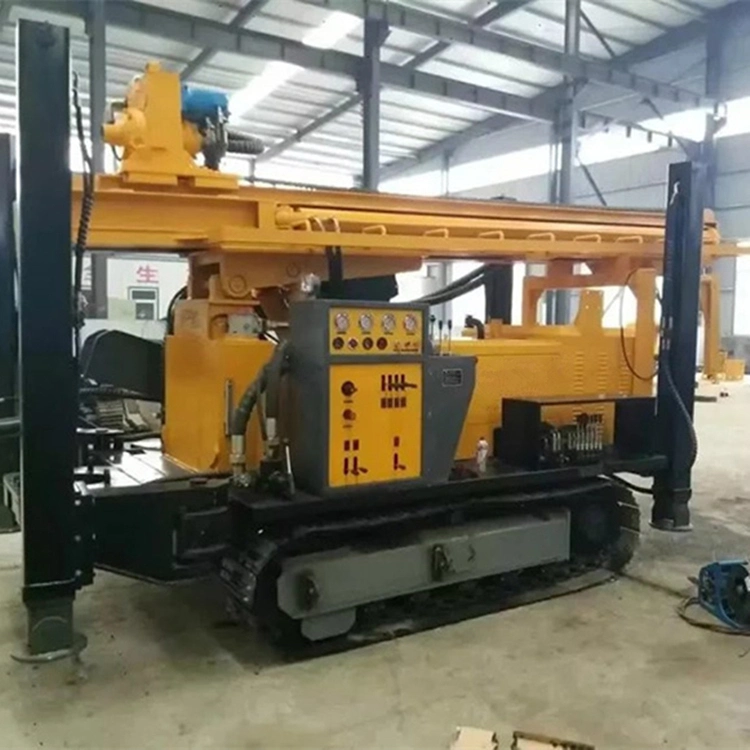 Easy to Move 15kw Hydraulic Drilling Rig Portable Depth 230m Drill Drilling for Drilling Water Well Dam Foundation and Other Buildings