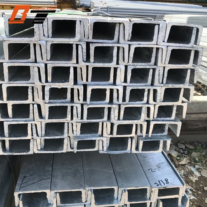 Steel Beam Angle Bar Customizable Carbon Section Steel C Channel U I H Beam for Construction Project