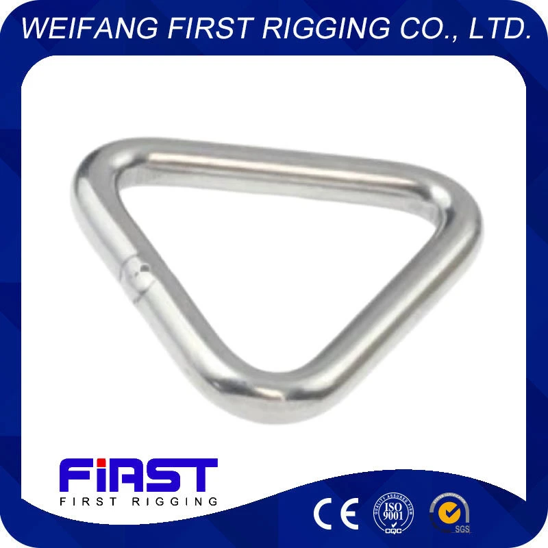 Welded Alloy Steel Triangle Ring for Heavy Equipment